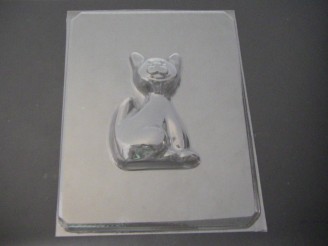 634 Large Cat Kitten Chocolate Candy or Soap Mold